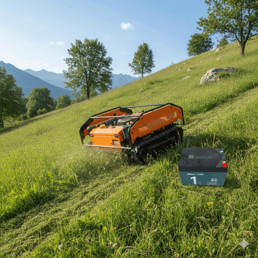 Batteria al Piombo Sigillata per Rasaerba Radiocomandati – Energia Affidabile e Duratura