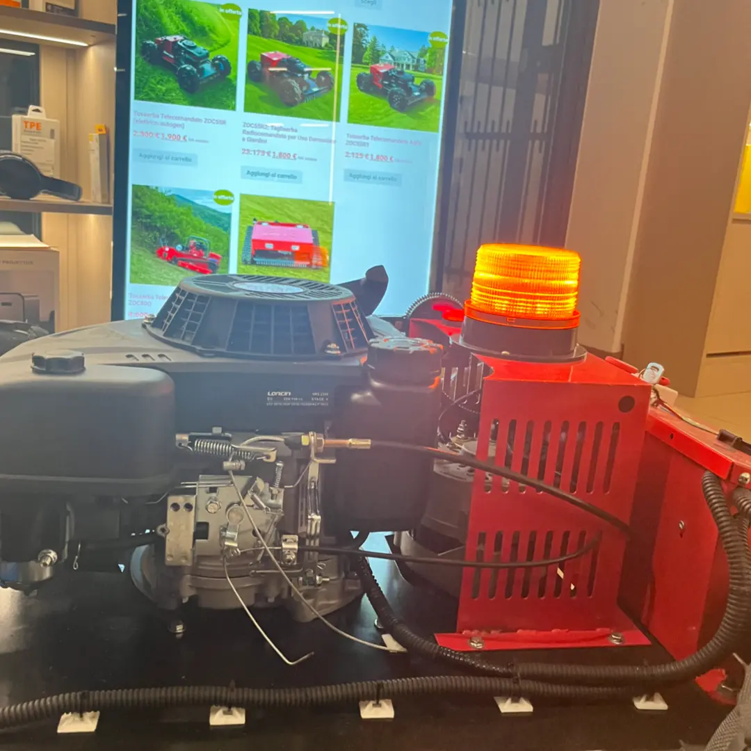 ZOC55R3 – Tosaerba telecomandato per lavoro continuo su grandi superfici - immagine 6