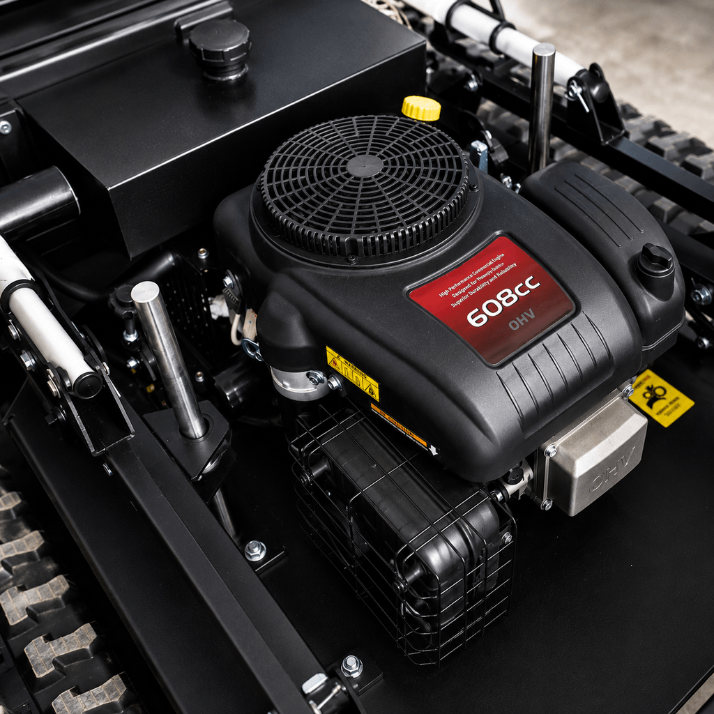 608cc gasoline engine for professional remote control mower (1)